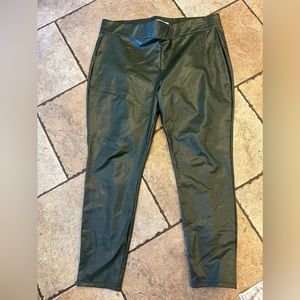 LOFT Forest Green Skinny Pants